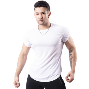 T-shirt de sport réversible à séchage rapide et respirant en spandex pour homme, manches courtes, personnalisable, en maille, vente en gros - Product Image 5