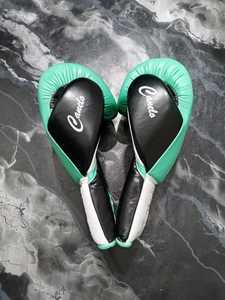 Guantes de Boxeo Canelo No Boxing No Life Sanda, Personalizados para Sparring y Entrenamiento, de Cuero Vacuno Auténtico, Antideslizantes, que Absorben la Humedad, con Cordones - Product Image 2