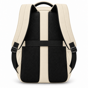 Mochila Minimalista Unisex con Patrón Geométrico, Forro de Nailon, Cierre de Cremallera Impermeable y Bolsillos Laterales - Product Image 2
