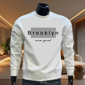 Sweat-shirt Homme 2026 – Tendance Urbaine Décontractée, Col Rond, Manches Longues, Pull Confortable Haut de Gamme pour Printemps-Automne, Idéal Extérieur et Chaud - Product Image 2