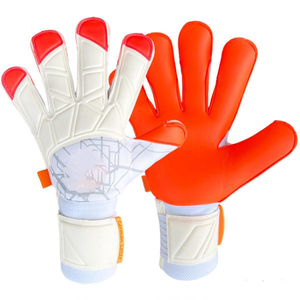 ถุงมือผู้รักษาประตูหนังแท้แบบเต็มนิ้ว สายรัดข้อมือปรับได้ หนา 4 มม. ระบายอากาศได้ดี ปรับขนาดได้ ราคาสมเหตุสมผล - Product Image 5