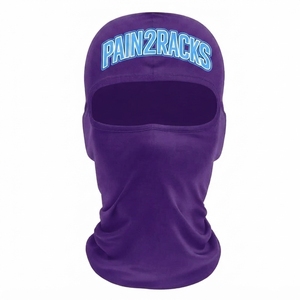 Pain2Racks Masque facial jaune en polyester respirant unisexe pour le sport et l'extérieur, taille unique - Product Image 2