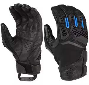 Gants de moto en cuir pur avec logo personnalisé des fabricants de l'usine directe totalement personnalisables pour une utilisation en plein air et sportive - Product Image 1