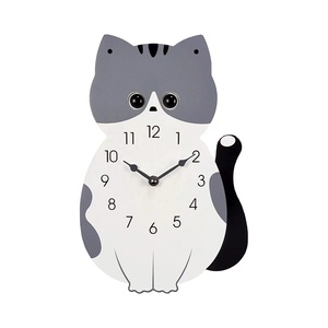 Reloj de Pared con Péndulo de Animales con Ojos Móviles - Product Image 1