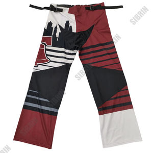 Sibrin Custom Printed Sublimated Inline <b>Roller</b> Hockey Pants Moisture-Wicking UV Protection Polyester Mesh Cordura Padding Pro - Product Image 1