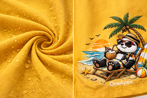 Shorts de Playa de Secado Rápido Personalizados para Hombre con Estampado de Panda de Dibujos Animados, Cintura Elástica, Trajes de Baño, Fabricante de Shorts de Baño al por Mayor OEM - Product Image 6