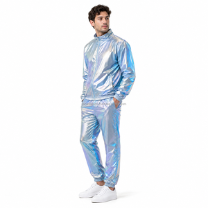 Conjunto Deportivo Personalizado al por Mayor para Hombre, Chaqueta Cortavientos de Nailon, Pantalones Jogger, Ropa Deportiva OEM ODM para Entrenamiento, Fitness, Aire Libre y Uso Diario - Product Image 3