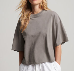 Camiseta Extra Grande de Primera Calidad para Mujer, Corte Holgado, Algodón Grueso, Ajuste Relajado - Product Image 5