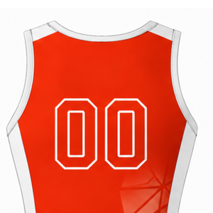 Maillot de football orange sans manches, uniforme sportif, tenue d'entraînement d'équipe, vêtements personnalisés, vêtements de performance - Product Image 4