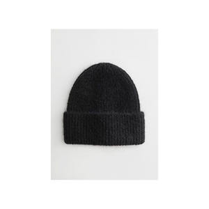 Bonnet en mohair noir de qualité supérieure, design personnalisé, prix de gros - Product Image 1