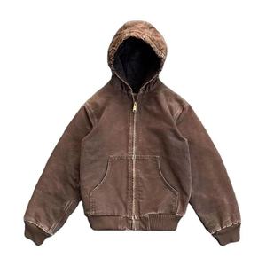 เสื้อฮู้ดดี้โอเวอร์ไซส์ ผ้าฝ้ายหนานุ่ม เฟรนช์เทอร์รี่ ทรงหลวมไหล่ตก 500gsm พิมพ์ลายสกรีน - Product Image 1