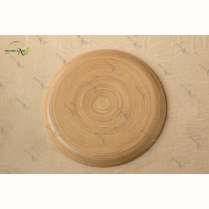 Plateau en bambou fait à la main Produit durable écologique Caractéristique décorative Fabriqué au Vietnam - Product Image 3