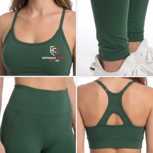 High Waist <b>Yoga</b> Set Women Sports Bra and Shorts Activewear Seamless Fitness Gym Outfit Plus Size - Product Image 4