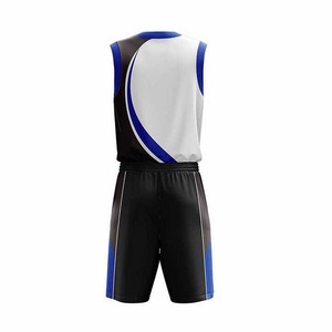 Uniformes de Baloncesto de Malla de Poliéster de Alta Calidad al por Mayor, Colores Personalizados, Sublimación de Logotipo, Uniformes de Baloncesto Lisos - Product Image 4