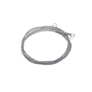 Juego de sierras de alambre Gigli premium de acero inoxidable, kit de corte óseo neuroquirúrgico con mango en T, instrumentos ortopédicos reutilizables, CE ISO - Product Image 4