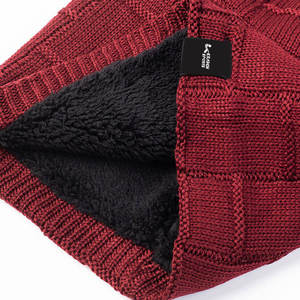 Bonnet d'hiver chaud unisexe à prix d'usine, casquette de streetwear tendance, différents coloris, design personnalisé - Product Image 3