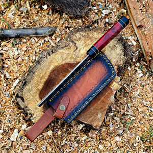 Couteaux de cuisine et accessoires de haute qualité, couteau de chasse et de camping en acier Damas cuivré, manche en bois, couteau de chef de cuisine, couteau d'extérieur - Product Image 3