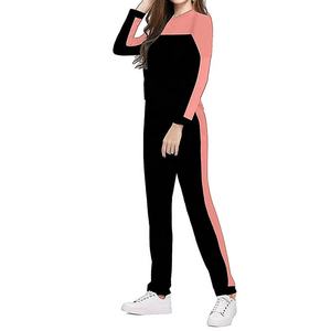 Chándal Jogger de dos piezas para mujer con cintura ajustable con cordón, chándal de calle para mujer con Sudadera con capucha y pantalones de gran tamaño - Product Image 5