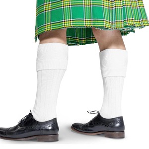Premium Obexa Piper <b>Socks</b> <b>Knee</b> <b>High</b> Scottish Kilt Hose Wool for Highland Dress and Parade Use Made in Pakistan - Product Image 3