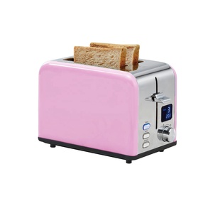 Gia Đình Thiết Kế Mới Thiết Bị Nhà Bếp Bánh Sandwich Maker Bánh Mì Nướng Nhà Sản Xuất Pop up Toaster Thép Không Gỉ 2 Slice Điện Bánh Mì Nướng Bánh Mì - Product Image 4