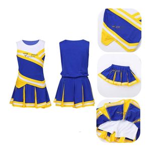 Tenue de cheerleading personnalisée pour les événements sportifs, les compétitions de cheerleading, les entraînements et événements des clubs scolaires. - Product Image 1