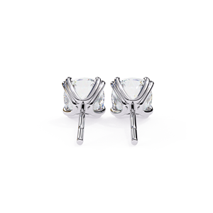 REYES Exquisite 925 Sterling <b>Silver</b> Cushion Cut 2Ct VVS Moissanite <b>Earrings</b> Certificate 14K White Gold Rhodium Plated Jewelry - Product Image 5