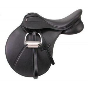 Premium Handmade English Horse Saddle Leather <b>Equestrian</b> Riding Saddle Lightweight Durable Comfortable Fit for Jumping Dressage - Product Image 1