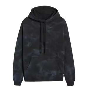 Premium Quality Unique design Solid Black <b>Grey</b> Color Hoodie For <b>Men</b> Winter Oversized Long Sleeves 100% Cotton Hoodie For Unisex - Product Image 1