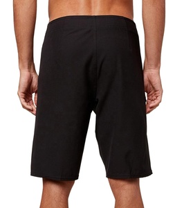 Men's High Quality Quick Dry Board Swimming Beach Shorts Solid Colors Printed Eco-Friendly Drawstring Side Pockets Wholesale - Product Image 2