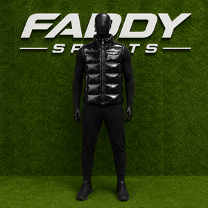 Custom Glossy Black Puffer <b>Vest</b> <b>Men</b> High Quality Shiny Padded Waistcoat Waterproof Winter Sleeveless Quilted Jacket Streetwear - Product Image 3