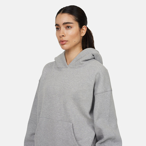 Sudaderas de Mujer de Alta Calidad al por Mayor, Sudadera con Logotipo Personalizado, Sudadera de Otoño con Bordado e Impresión, Sudadera Blanca para Mujer - Product Image 4