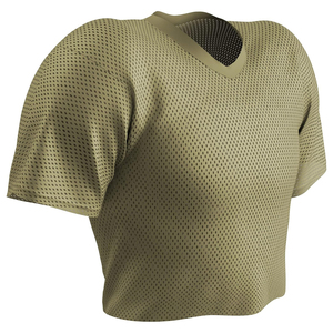 V-Neck <b>Mesh</b> <b>Short</b> Sleeve Sport Jersey Breathable Solid Color Adult Regular Fit 100% Polyester Men's Football Apparel - Product Image 5