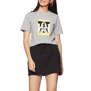 Conjunto de Camiseta y Pantalones Cortos de Verano para Mujer, Casual, Ecológico, 100% Algodón, Transpirable y de Secado Rápido - Product Image 4