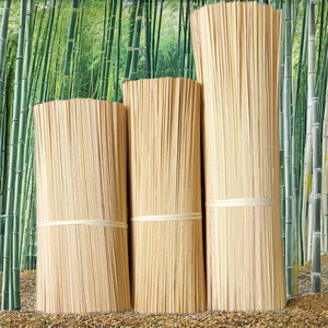 Palo de bambú redondo respetuoso con el medio ambiente para pinchos de comida de barbacoa y proyectos artesanales que ofrecen una gran durabilidad - Product Image 4