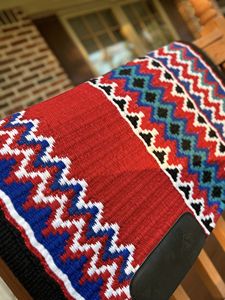 Premium Western Saddle <b>Blanket</b> <b>Luxury</b> Wool Horse Saddle Pad for Horse Practice and Professional Riding Worldwide - Product Image 1