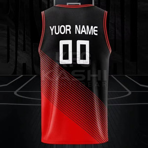 Camiseta de Baloncesto para Hombre, Exportador con MOQ Bajo, Transpirable, 100% Poliéster, Absorbe la Humedad, Sin Mangas, Variedad de Tallas - Product Image 3