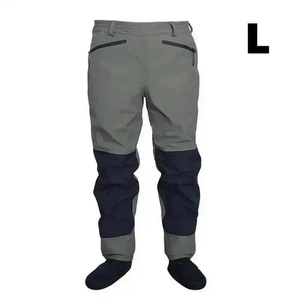 Pantalon imperméable pour homme de haute qualité, taille mi-haute, 100 % coton, respirant, séchage rapide, décontracté, pour la pêche estivale - Product Image 6