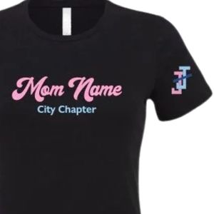 Camiseta negra Jack and Jill Mom para mujer, camiseta informal de algodón con estampado, suave y cómoda, para uso diario, eventos familiares, ropa a juego - Product Image 5
