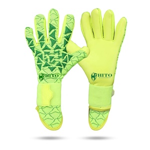 Gants de gardien de but de haute qualité, design personnalisé, paume avant en latex allemand, dos en latex, impression par sublimation et injection de caoutchouc - Product Image 1