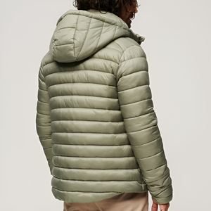 <b>Waterproof</b> Reversible Thick <b>Winter</b> Puffer <b>Jacket</b> for Unisex with Hood - Product Image 5