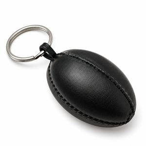 LLavero de pelota de rugby vintage llavero de pelota de rugby de cuero publicidad y regalos promocionales llavero de coche de pelota de rugby - Product Image 4