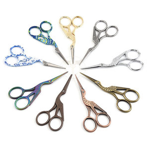 Small Vintage Style <b>Sewing</b> <b>Scissors</b> Crane Bird <b>Scissors</b> Stainless Steel Mini Stork Embroidery <b>Scissors</b> for Costumes Craft <b>Sewing</b> - Product Image 5