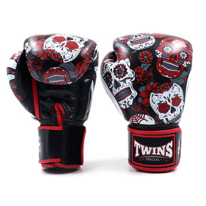 Guantes de Boxeo Profesionales Personalizados de Alta Calidad, de Piel Sintética, para Entrenamiento de Kickboxing, Muay Thai y Sparring - Product Image 1