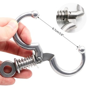 Stainless Steel Automatic Cow <b>Spring</b> Nose Pliers Cattle Nose Plier Cow Nose <b>Clip</b> Traction Tool Cattle Ring Farm Animals Supplies - Product Image 6