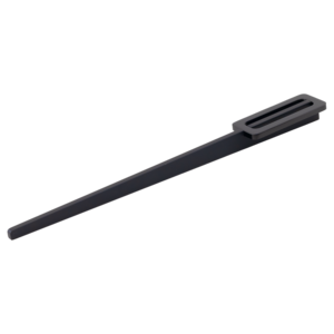 Poignée longue de placard en aluminium, noir et or, bicolore, pour porte de garde-robe, design rectangulaire supérieur, mobilier moderne - Product Image 3