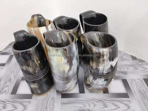 Juego de Jarra Vikinga de Cuerno Orgánico Ecológico Hecho a Mano de Primera Calidad, Pulido y Duradero, SMARK EXPORTS, para Celebraciones y Decoración del Hogar - Product Image 5