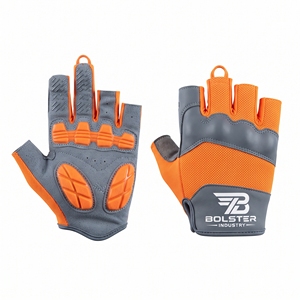 Guantes de Ciclismo Industriales Reforzados de Neopreno Transpirable de Medio Dedo, Antichoque, para Ciclismo de Montaña - Product Image 5