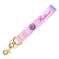 Correa Corta para Llaves, Regalo Promocional, Pulsera para Teléfono Móvil, Correa Personalizada con Sublimación de Doble Cara, Llaveros