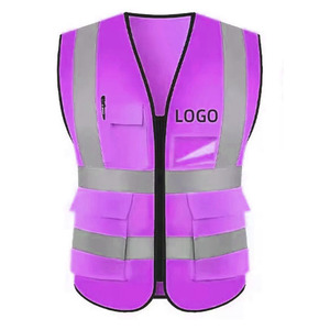 Gilet de sécurité haute visibilité pour hommes, vêtements de sécurité réfléchissants, gilet avec bande réfléchissante 3M, gilet de sécurité réfléchissant pour ingénieurs - Product Image 3