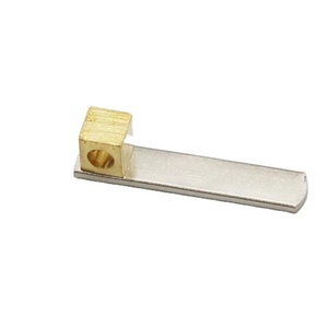 Latest Customizable Brass Flat Pin Connector Accessories Indian Exporters' New Offers for Industrial Electricity <b>Terminal</b> Use - Product Image 4